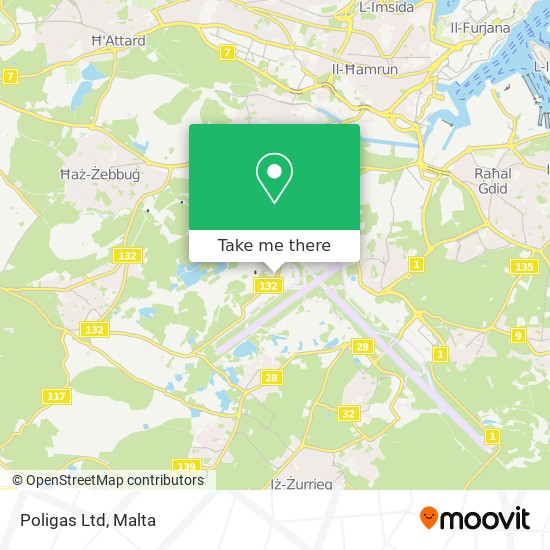 Poligas Ltd map