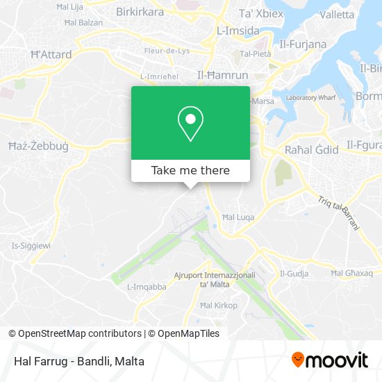 Hal Farrug - Bandli map