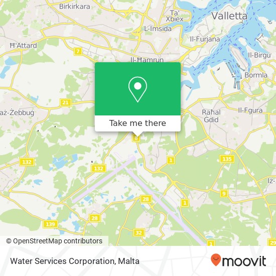 Water Services Corporation map