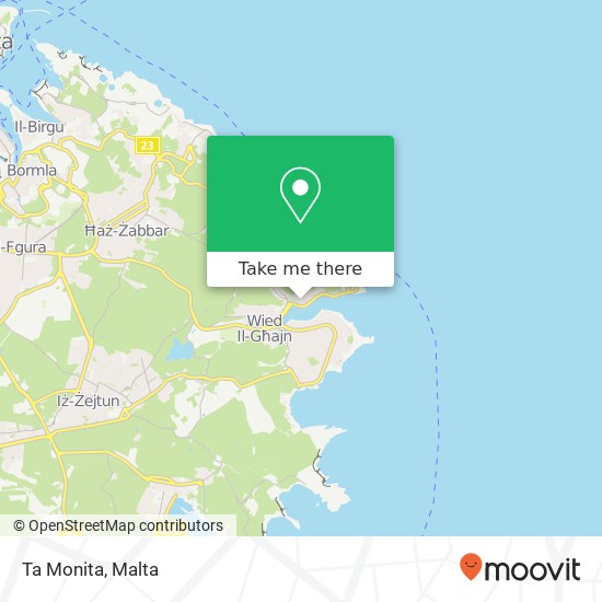 Ta Monita map