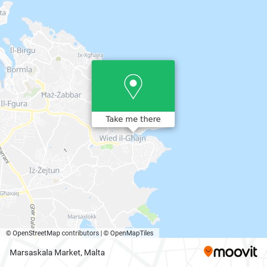 Marsaskala Market map