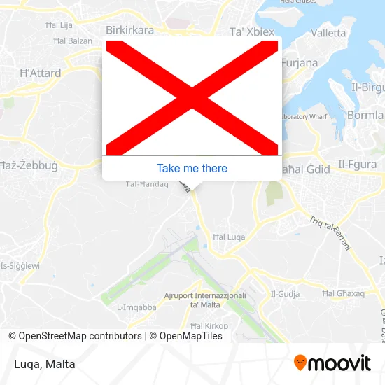 Luqa map