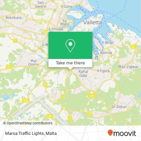 Marsa Traffic Lights map