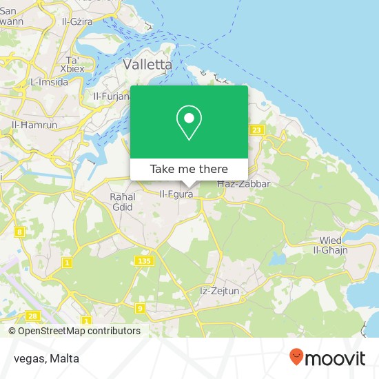 vegas map