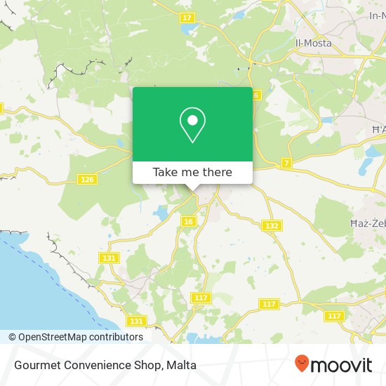 Gourmet Convenience Shop map