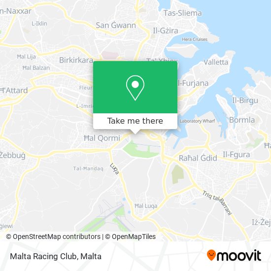 Malta Racing Club map