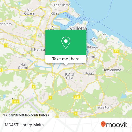 MCAST Library map