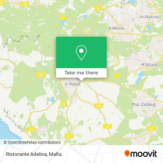 Ristorante Adelina map