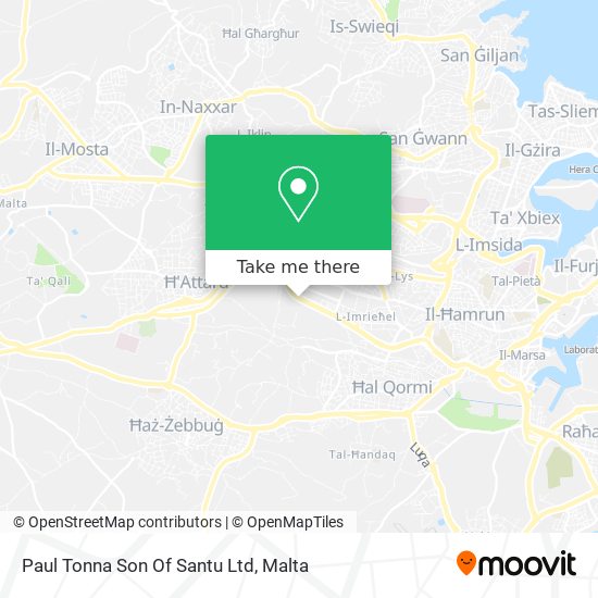 Paul Tonna Son Of Santu Ltd map