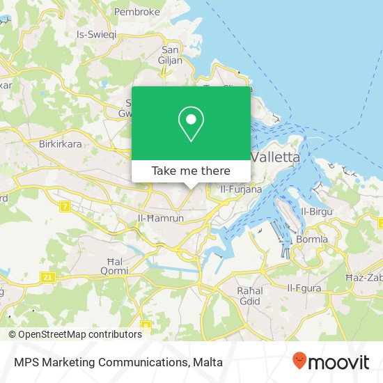 MPS Marketing Communications map