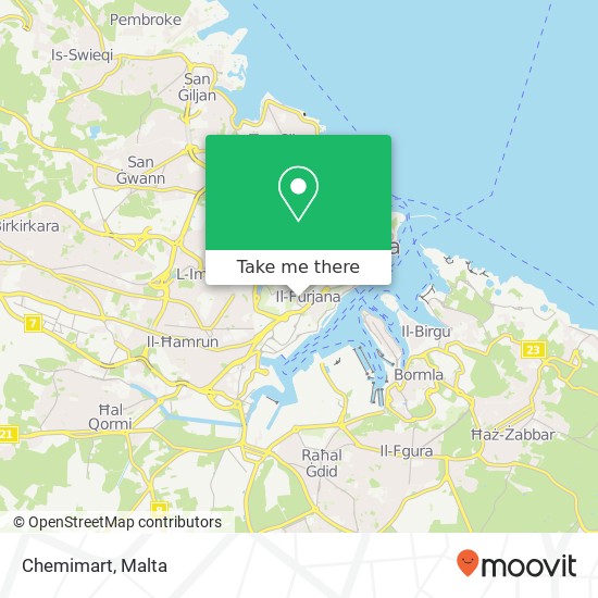 Chemimart map