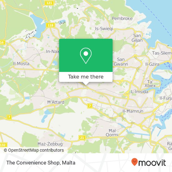 The Convenience Shop map