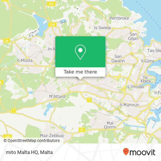 mito Malta HQ map