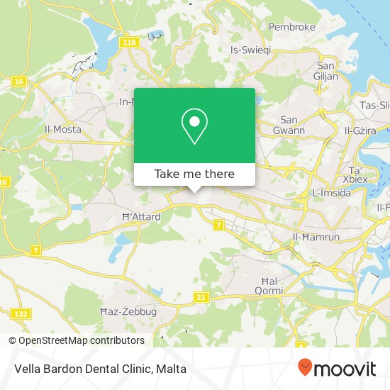 Vella Bardon Dental Clinic map