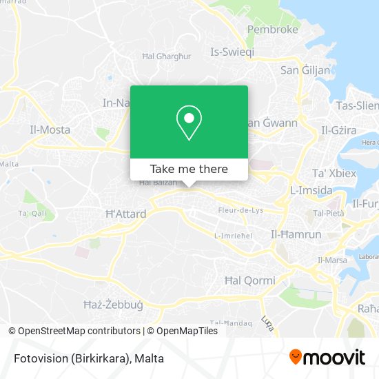 Fotovision (Birkirkara) map