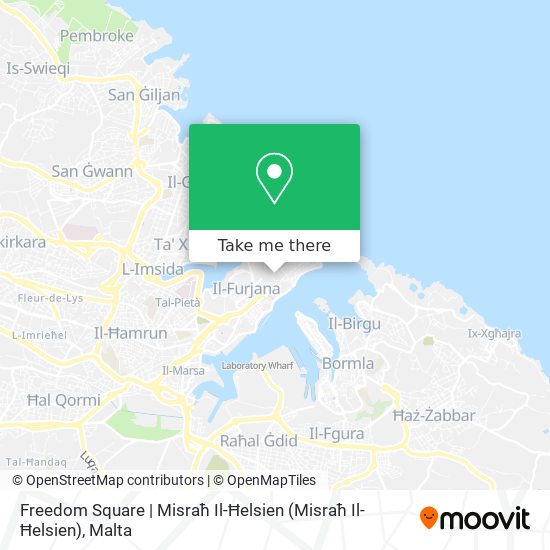 Freedom Square | Misraħ Il-Ħelsien map