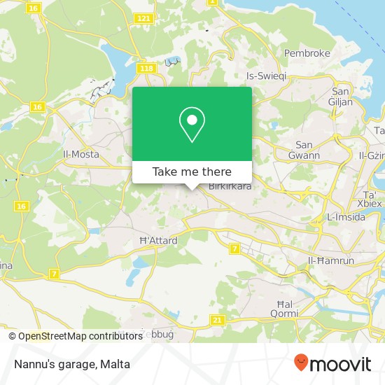 Nannu's garage map