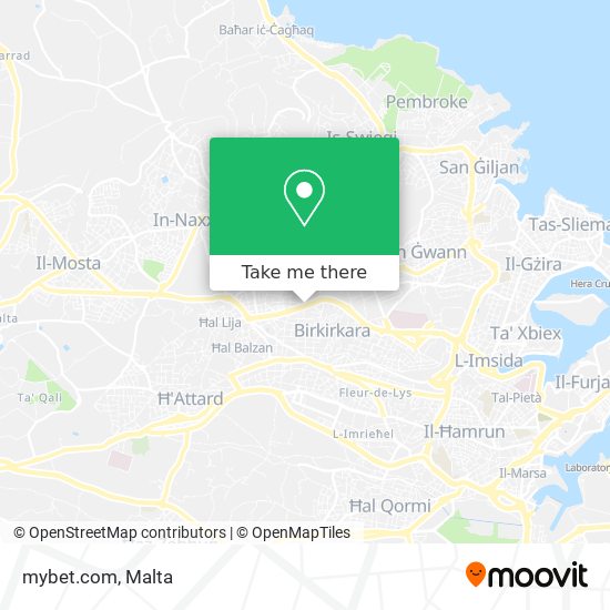 mybet.com map