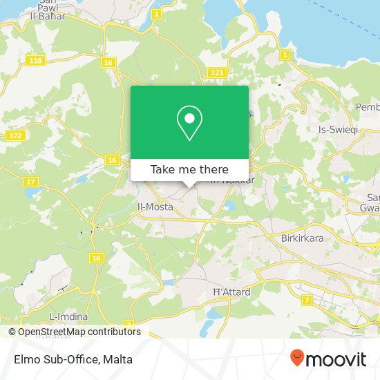 Elmo Sub-Office map