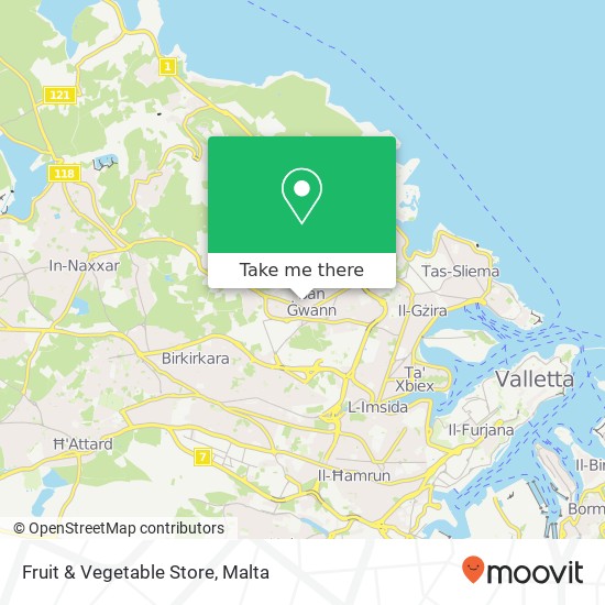 Fruit & Vegetable Store map