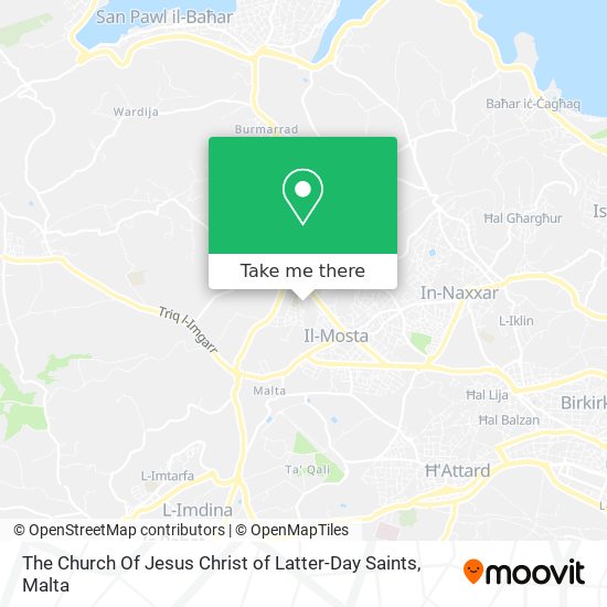 The Church Of Jesus Christ of Latter-Day Saints map