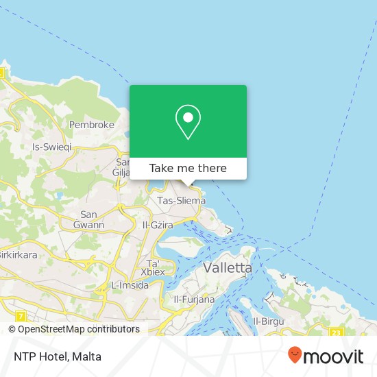 NTP Hotel map