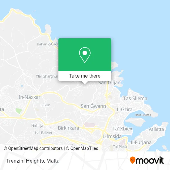 Trenzini Heights map