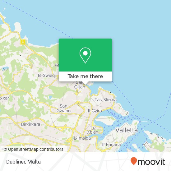 Dubliner map
