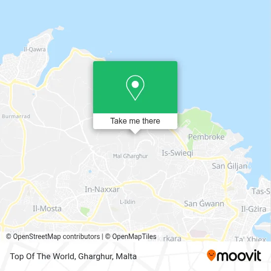 Top Of The World, Gharghur map