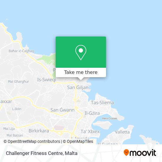 Challenger Fitness Centre map