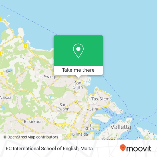 EC International School of English map