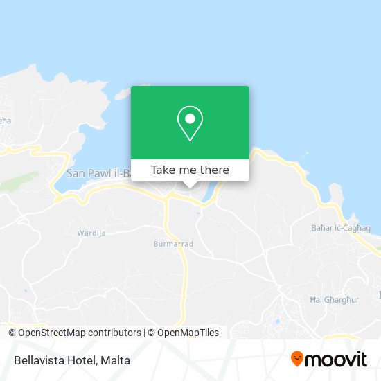 Bellavista Hotel map