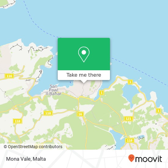 Mona Vale map