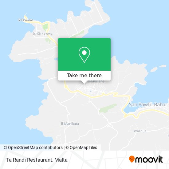 Ta Randi Restaurant map