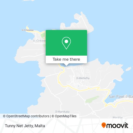 Tunny Net Jetty map