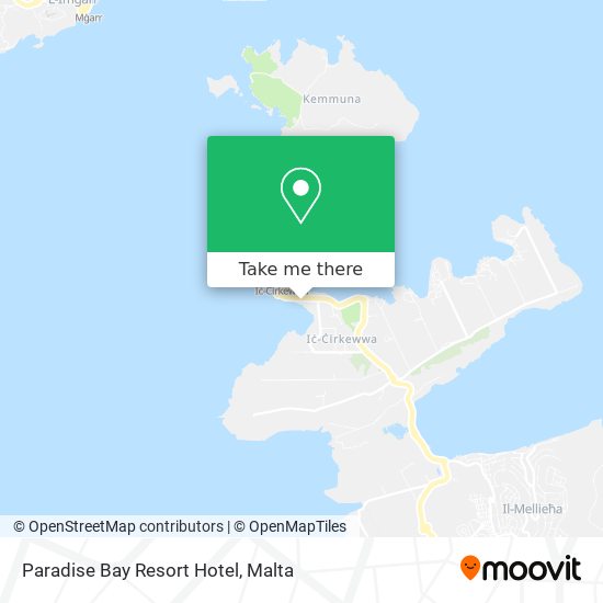 Paradise Bay Resort Hotel map