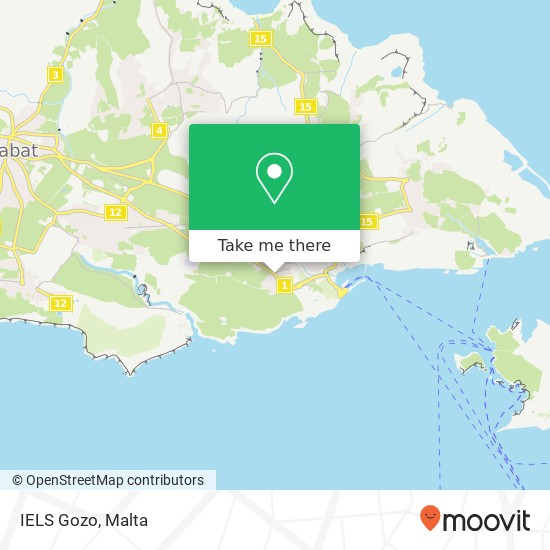 IELS Gozo map