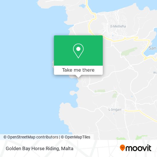 Golden Bay Horse Riding map