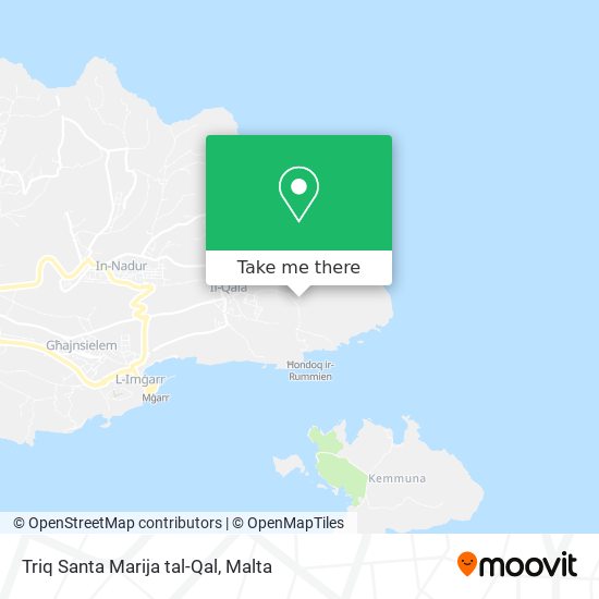 Triq Santa Marija tal-Qal map