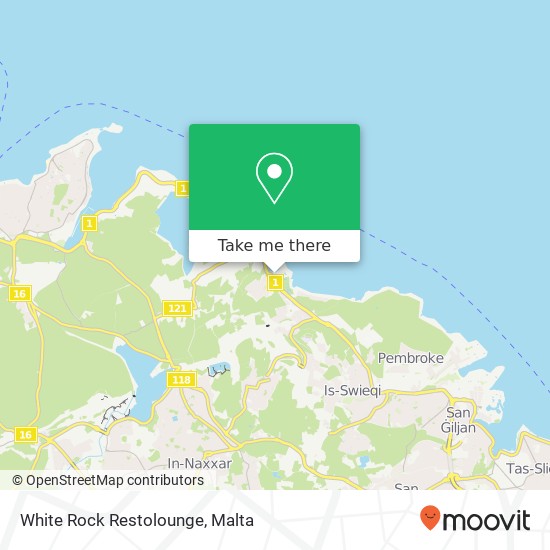 White Rock Restolounge map