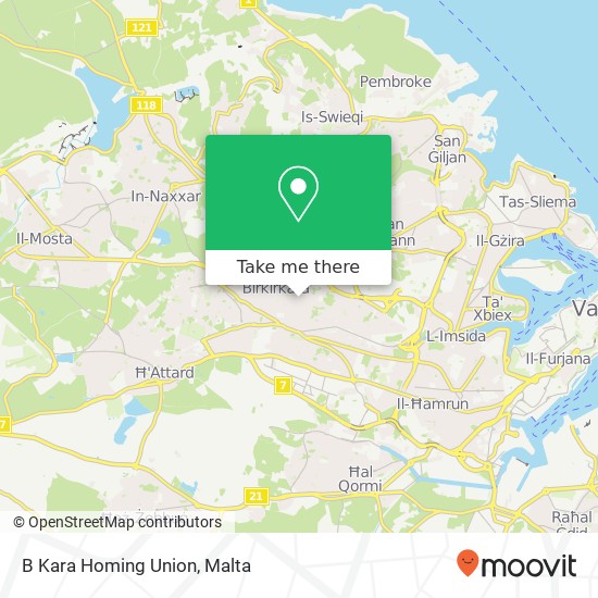 B Kara Homing Union map