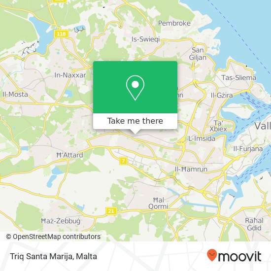 Triq Santa Marija map