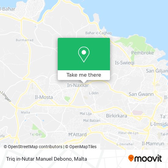 Triq in-Nutar Manuel Debono map