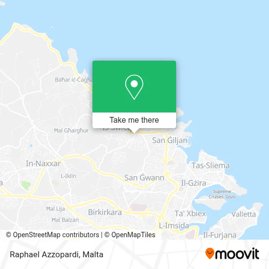 Raphael Azzopardi map