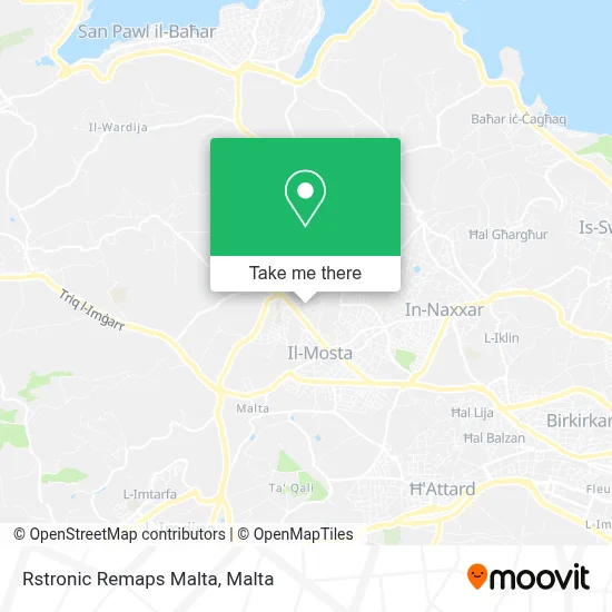 Rstronic Remaps Malta map