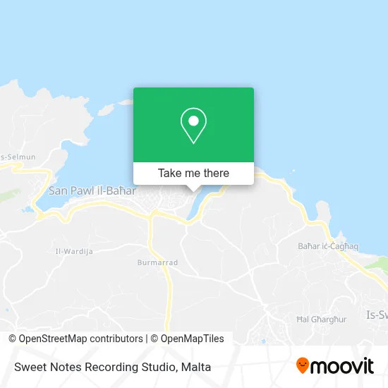 Sweet Notes Recording Studio map