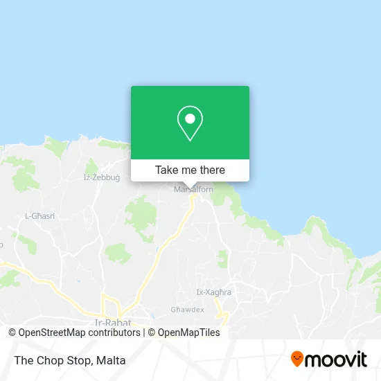The Chop Stop map