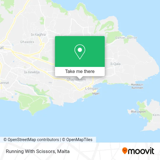 Running With Scissors map