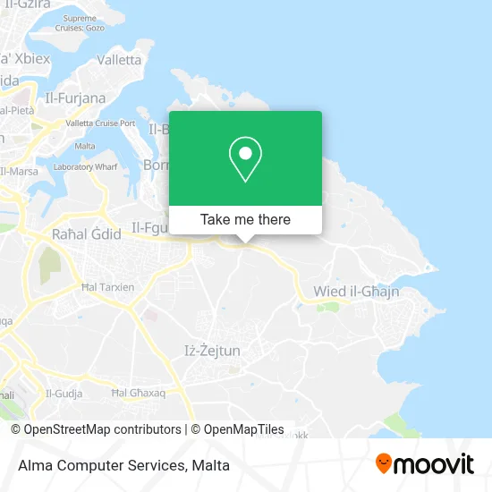 Alma Computer Services map