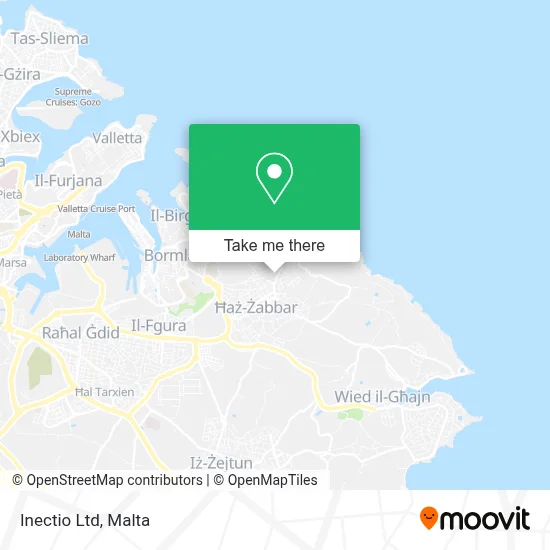 Inectio Ltd map